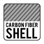 Carbon/fiber shell
