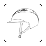 Removable/interchangable chinstrap