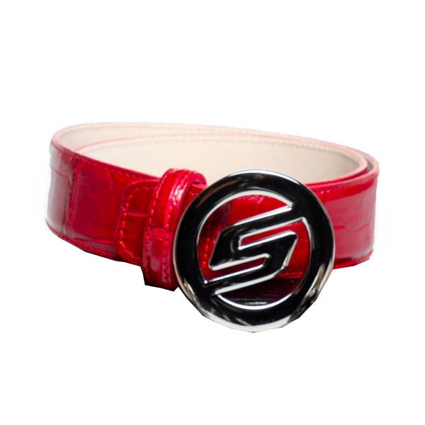 COCCO LADY BELT RED